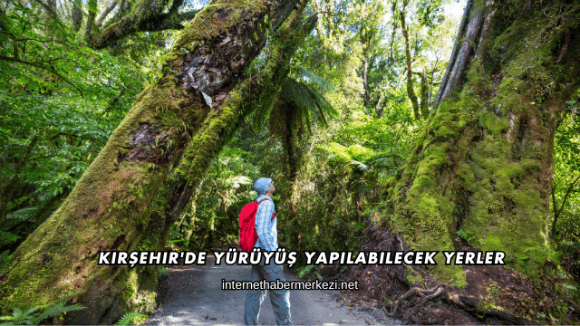 Kırşehir'de Yürüyüş Yapılabilecek Yerler