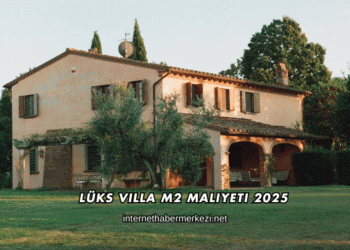 Lüks Villa m2 Maliyeti 2025