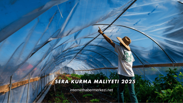 Sera Kurma Maliyeti 2025
